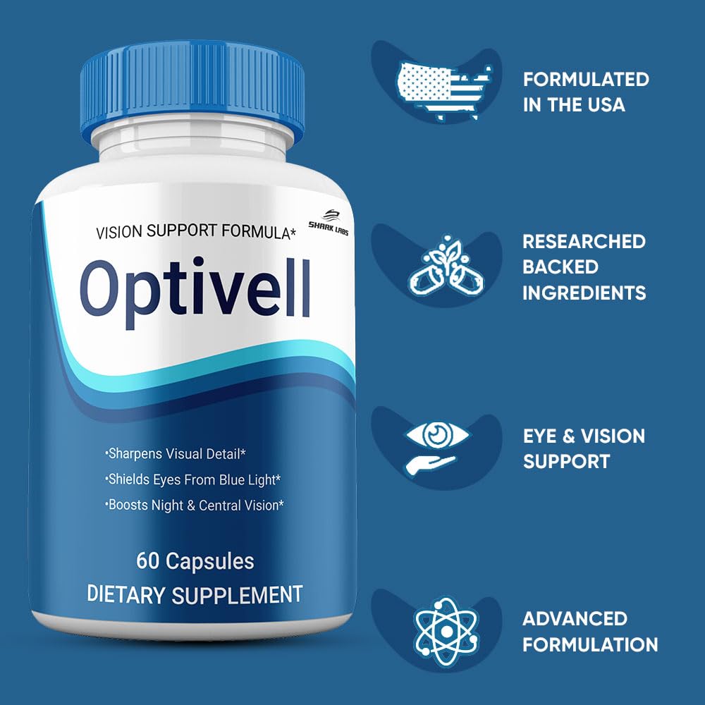 Shark Labs Optivell Capsules 60 Count