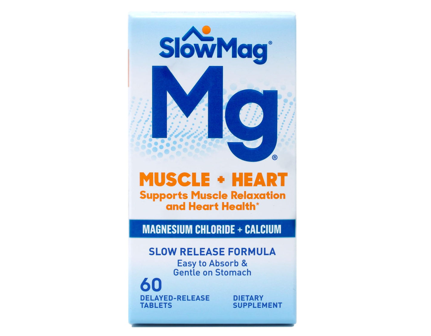 Slow-Mag Magnesium Chloride Plus Calcium 60 Tablets