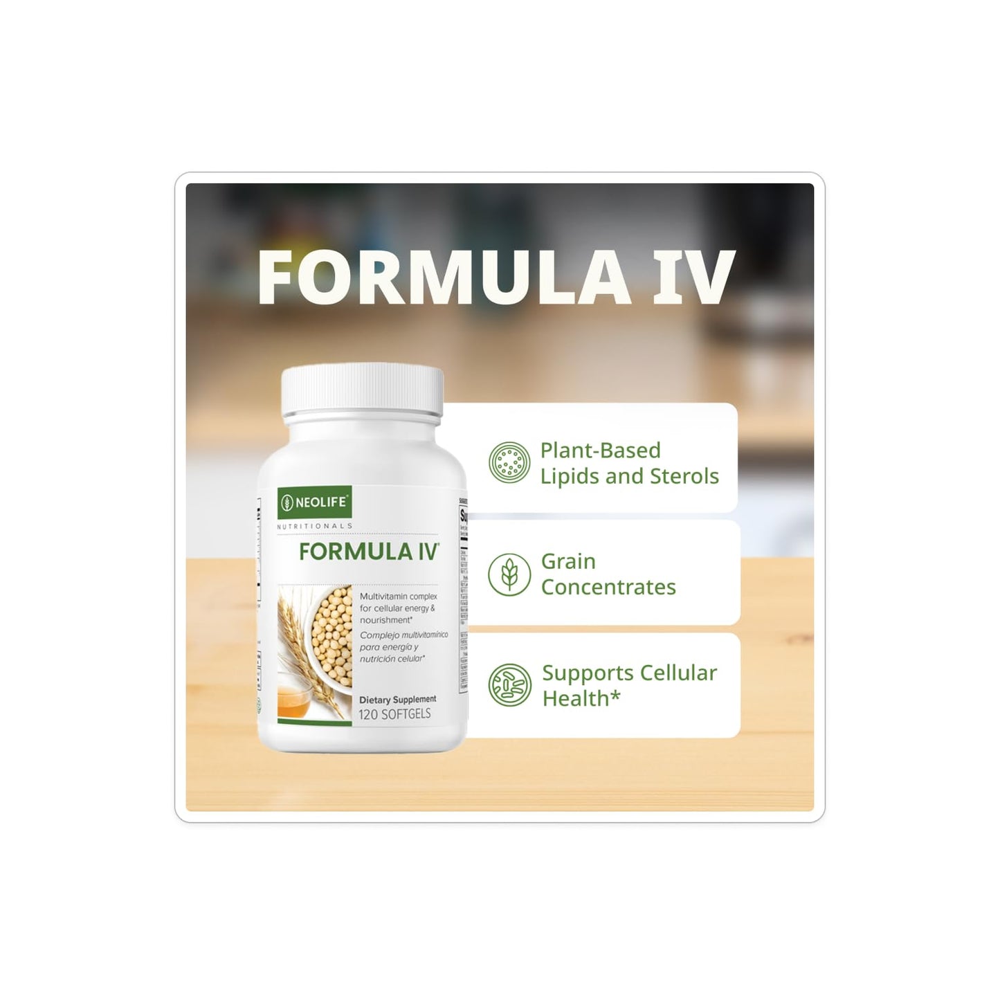NeoLife Formula IV Softgels 120