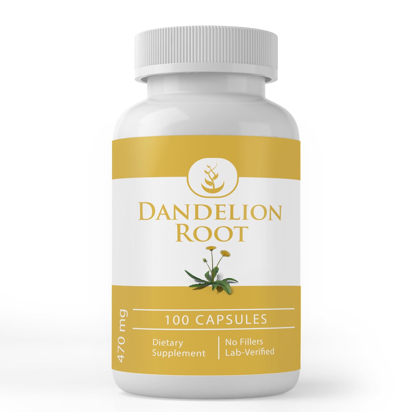 Pure Original Ingredients Dandelion Root Capsules 100 Count