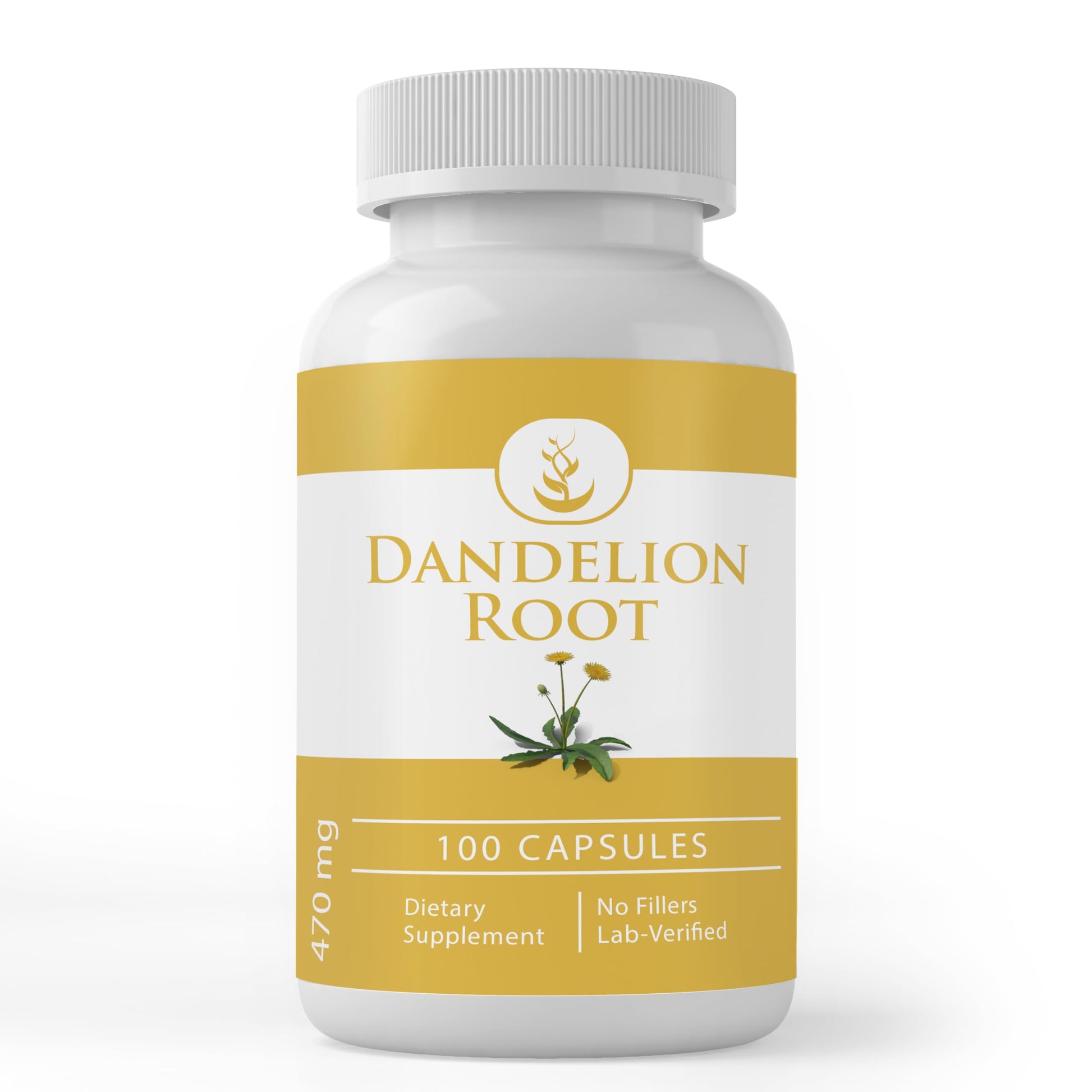 Pure Original Ingredients Dandelion Root Capsules 100 Count