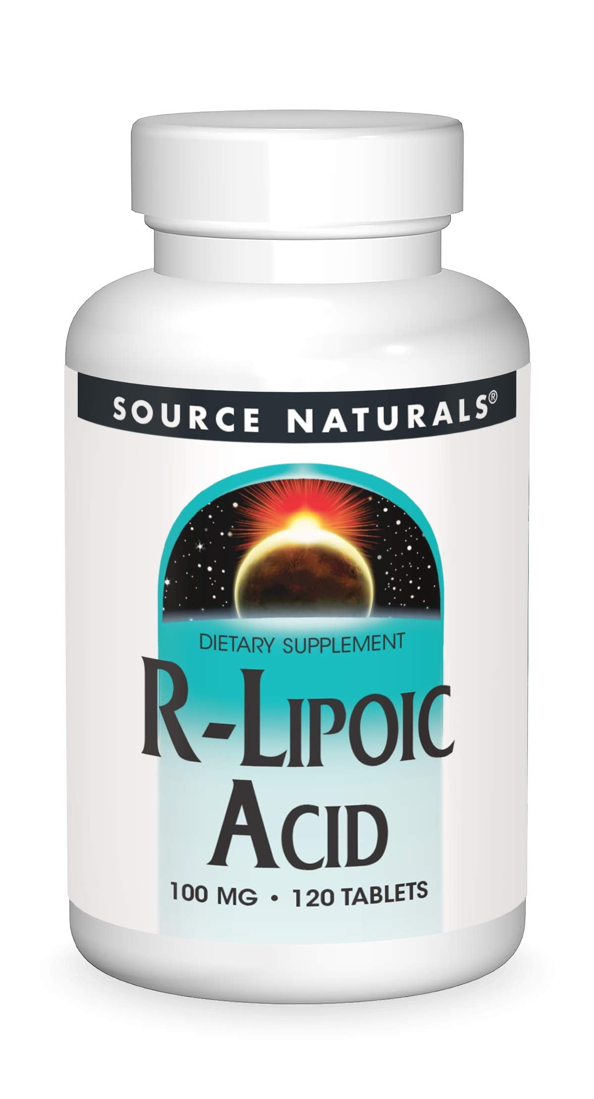Source Naturals R-Lipoic Acid 100mg 120 Tablets