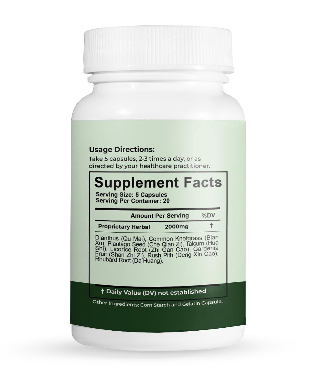 ZenithHerb Ba Zheng San/Eight Rectification Capsules, 100 Capsules