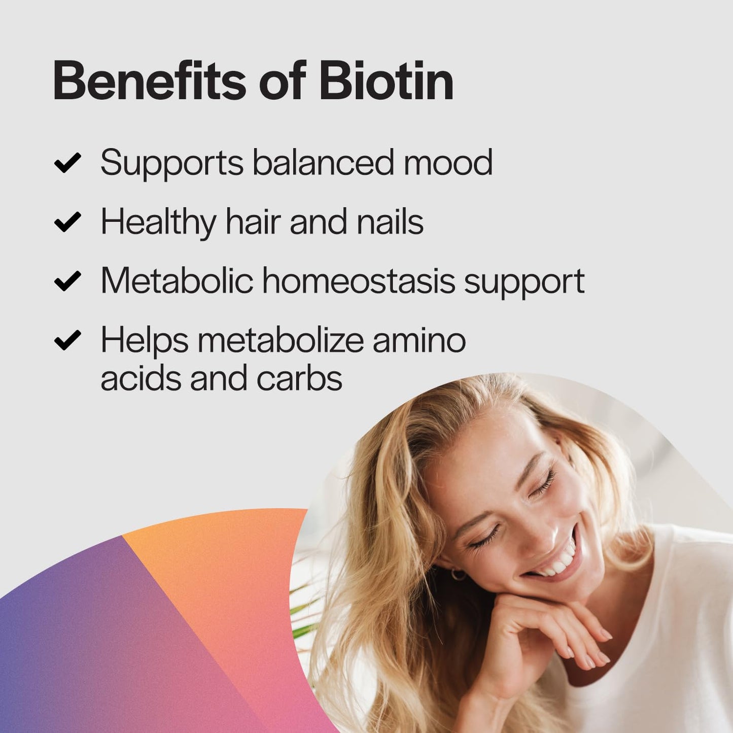 PureFormulas Biotin 8000 mcg Hair Skin Nails Biotin Supplement Biotina, Biotin Hair Growth Vitamins B7 Supplement for Women & Men, 240 Capsules
