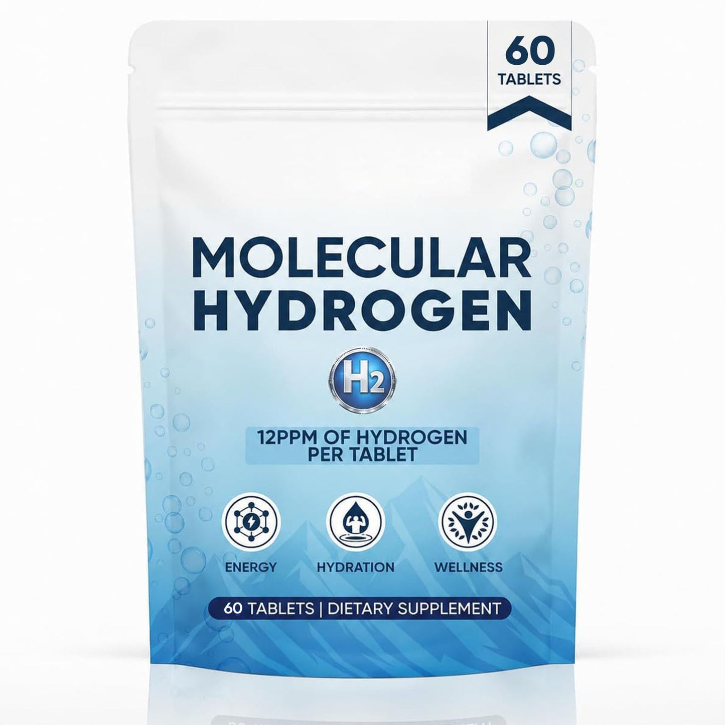 Nichalous Molecular Hydrogen Water Tablets 60 Tablets