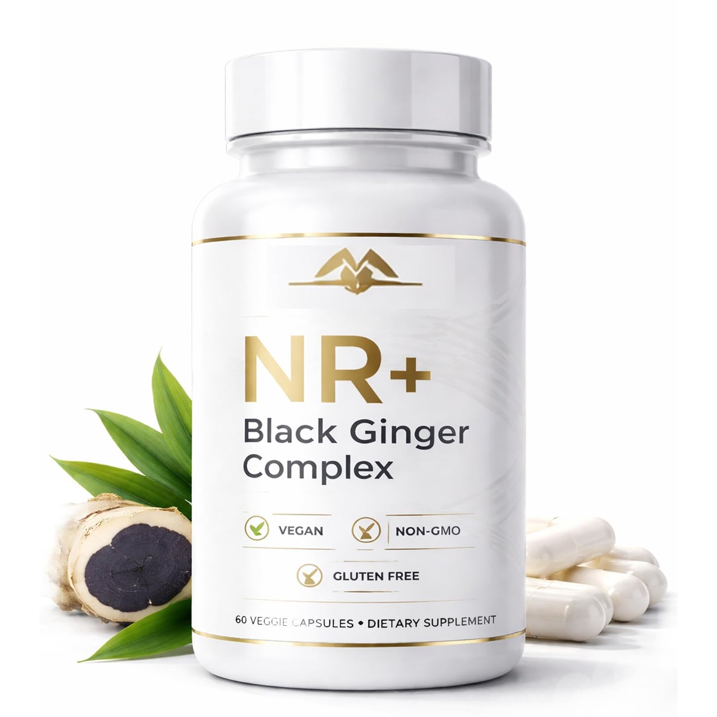 Guliqi NR + Black Ginger Complex, 60 Capsules