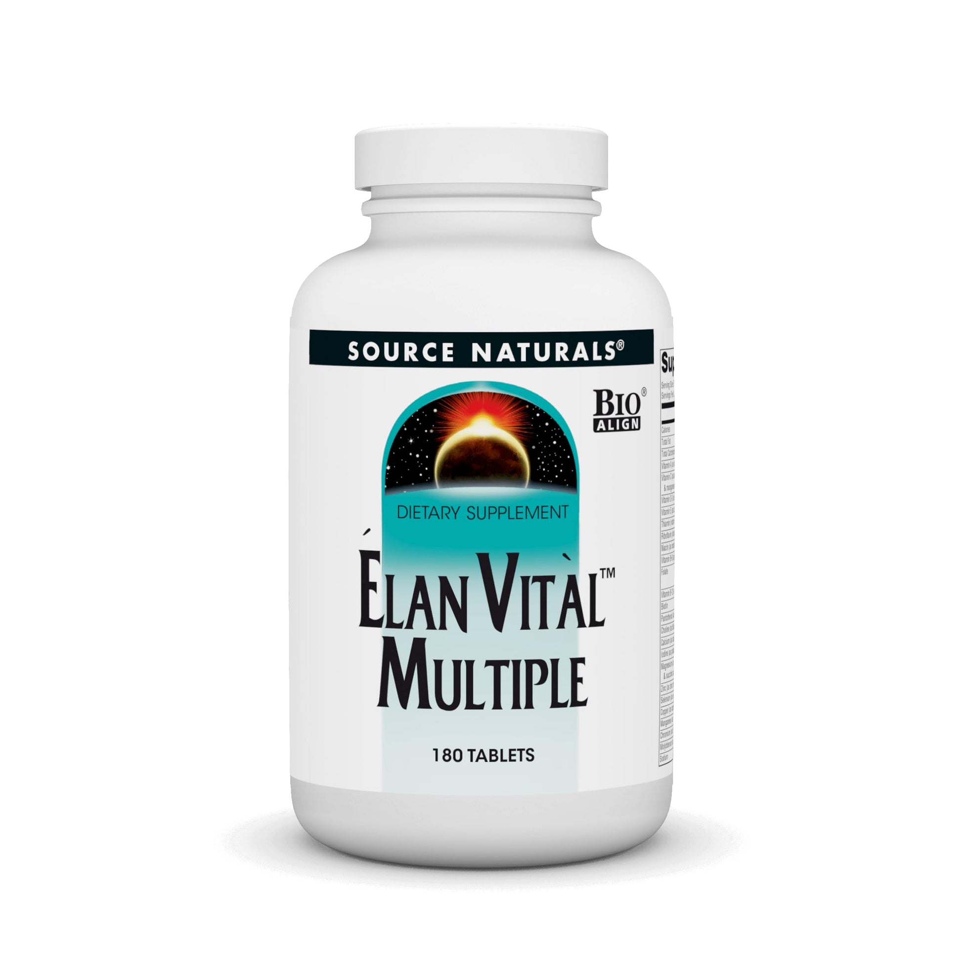 Source Naturals Elan Vital Multiple Tablets 180