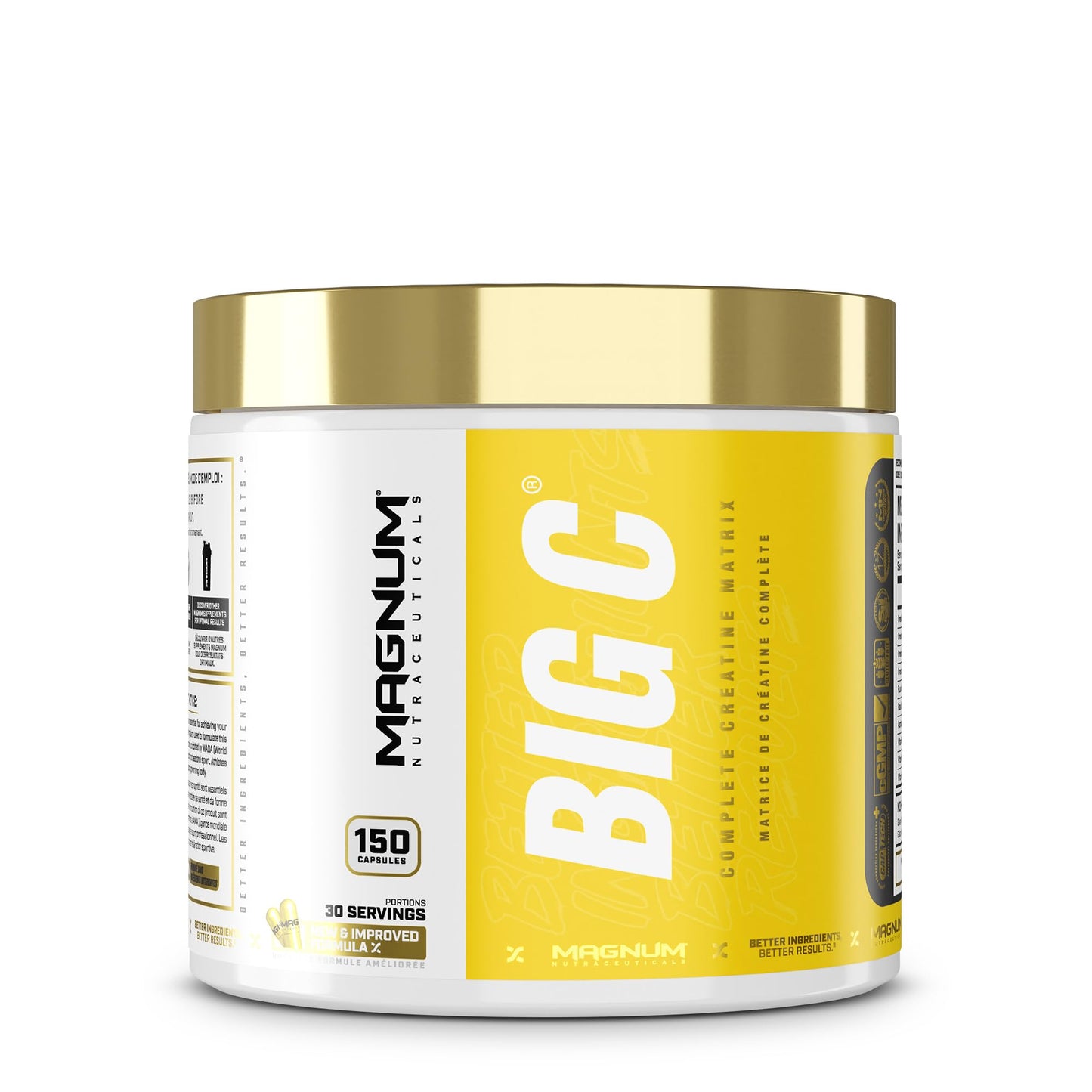 Magnum Big C Creatine Matrix Capsules, 150 Capsules