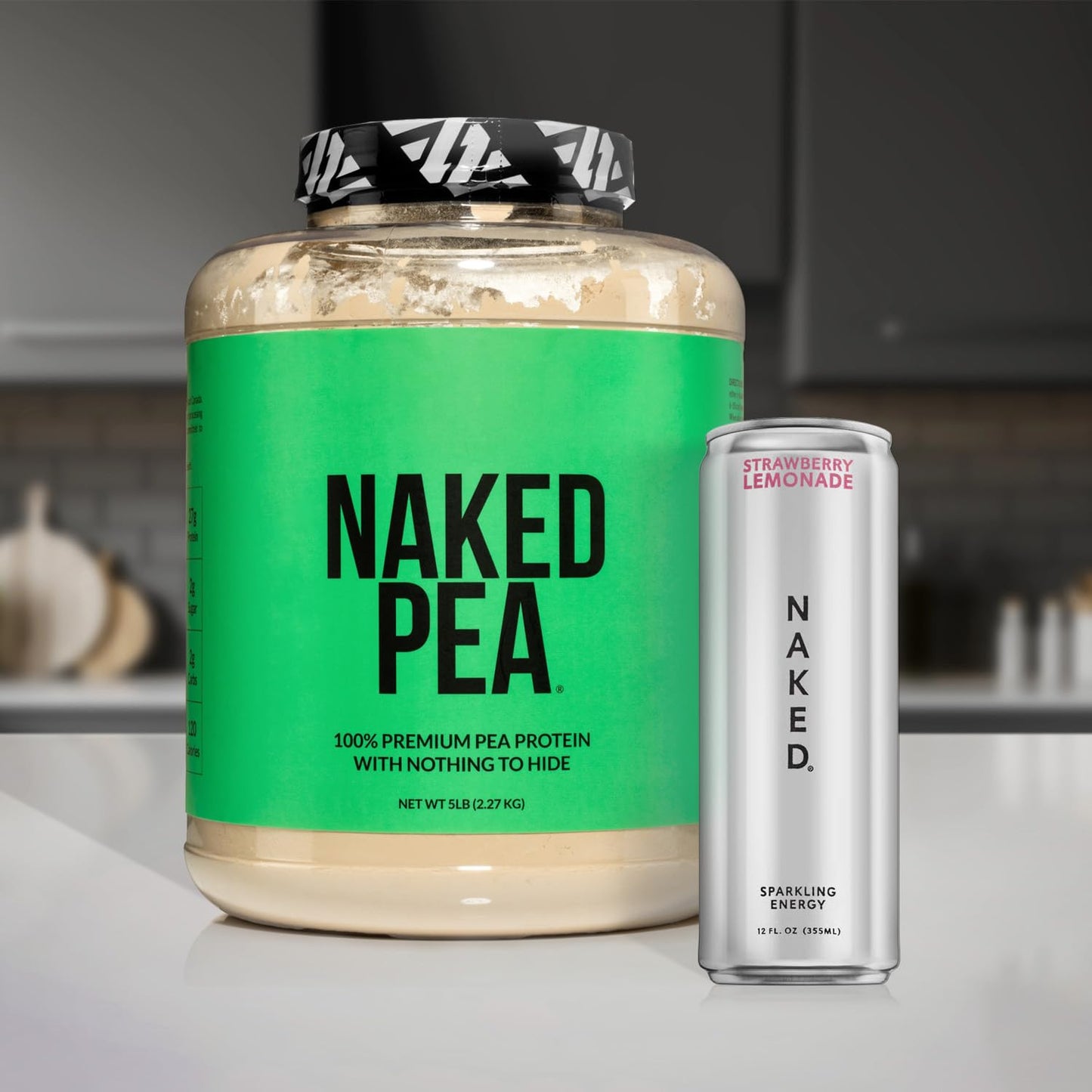 NAKED Vanilla Pea Protein Isolate Powder, 32 Servings