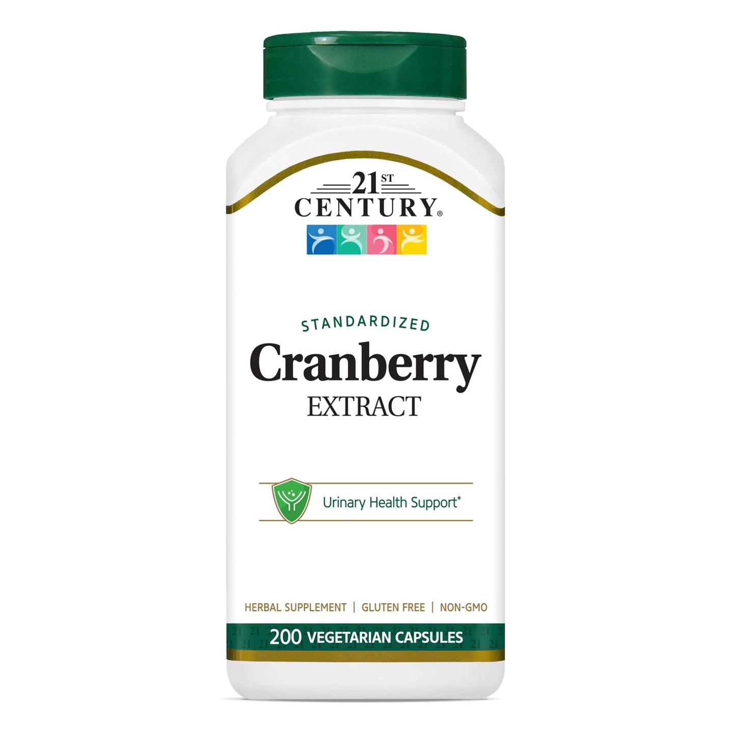 21st Century Cranberry Extract Capsules, 200 Count
