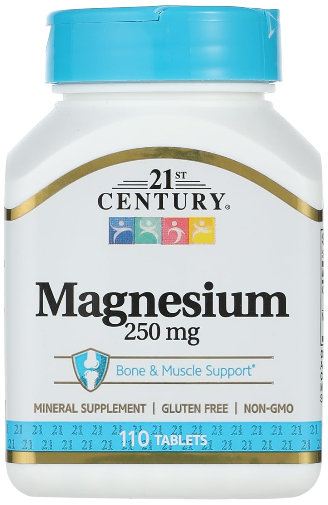 21st Century Magnesium 250 mg Tablet, 110 Tablets