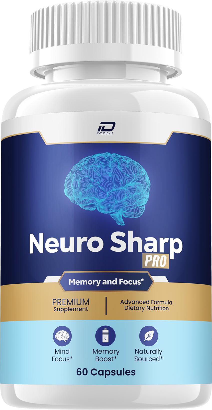 Indelo Neuro Sharp Capsules 60 Count