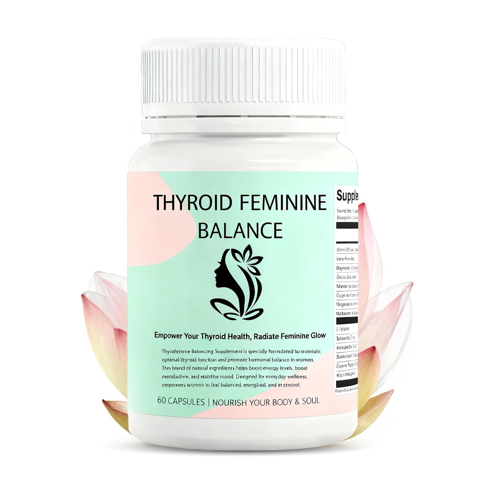 Tfnovg Thyroid Feminine Balance Capsule 60 Count