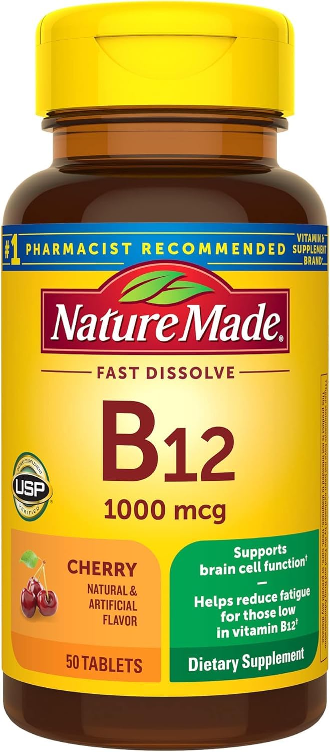 Nature Made Vitamin B-12 1000 MCG Lozenges, 150 Count