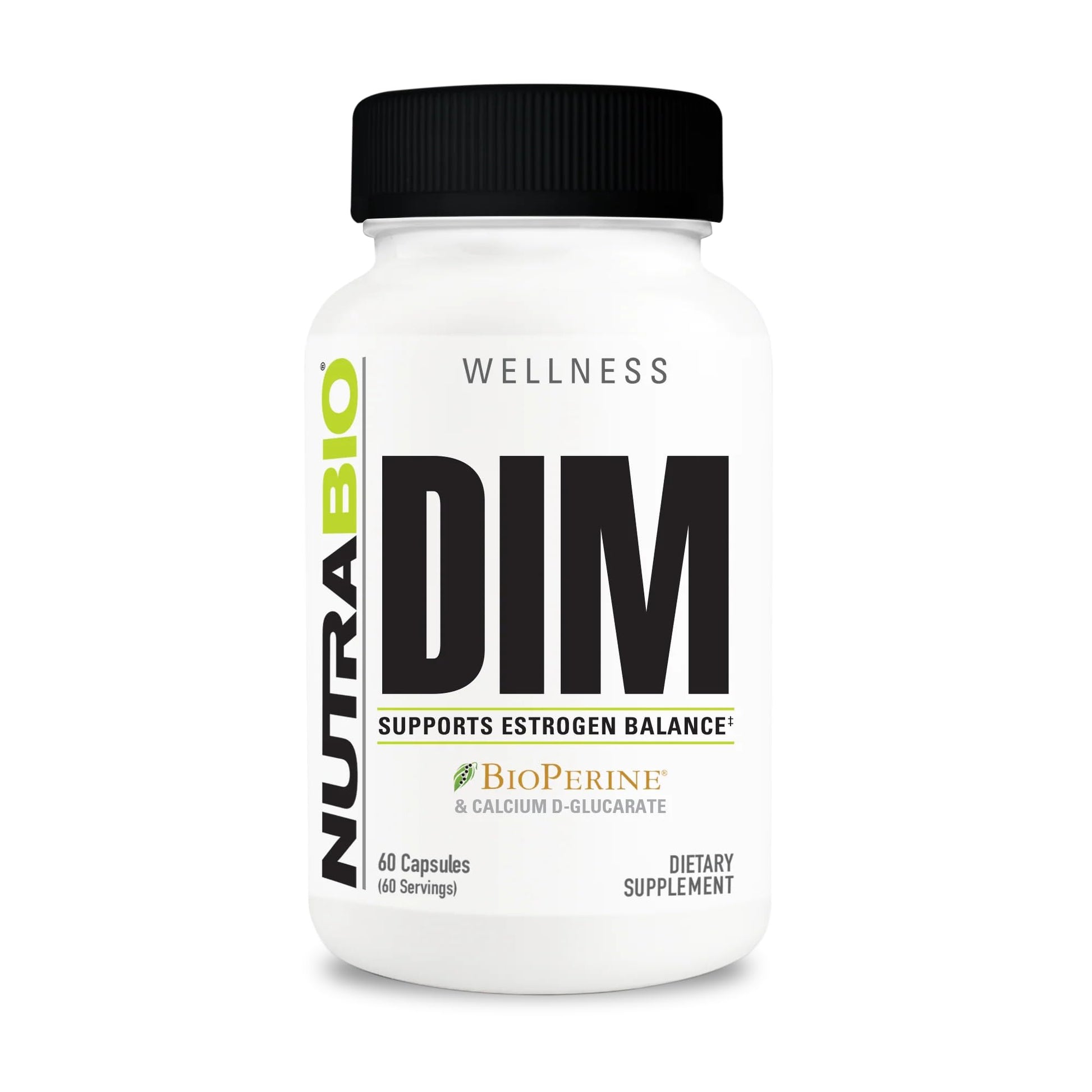 NutraBio DIM Supplement Capsule, 60 Capsules