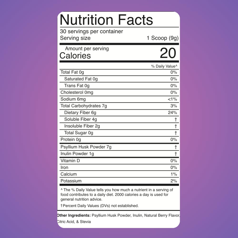 Divine Health Dr Colbert, MD Fiber Zone Powder 9.52 oz