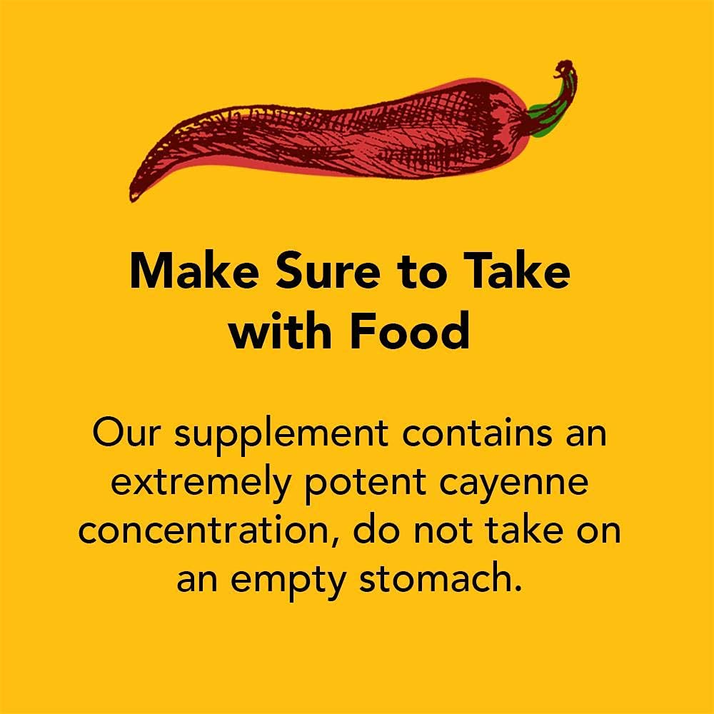 Nature Restore Cayenne Pepper Extract Supplement Capsules, 90 Capsules