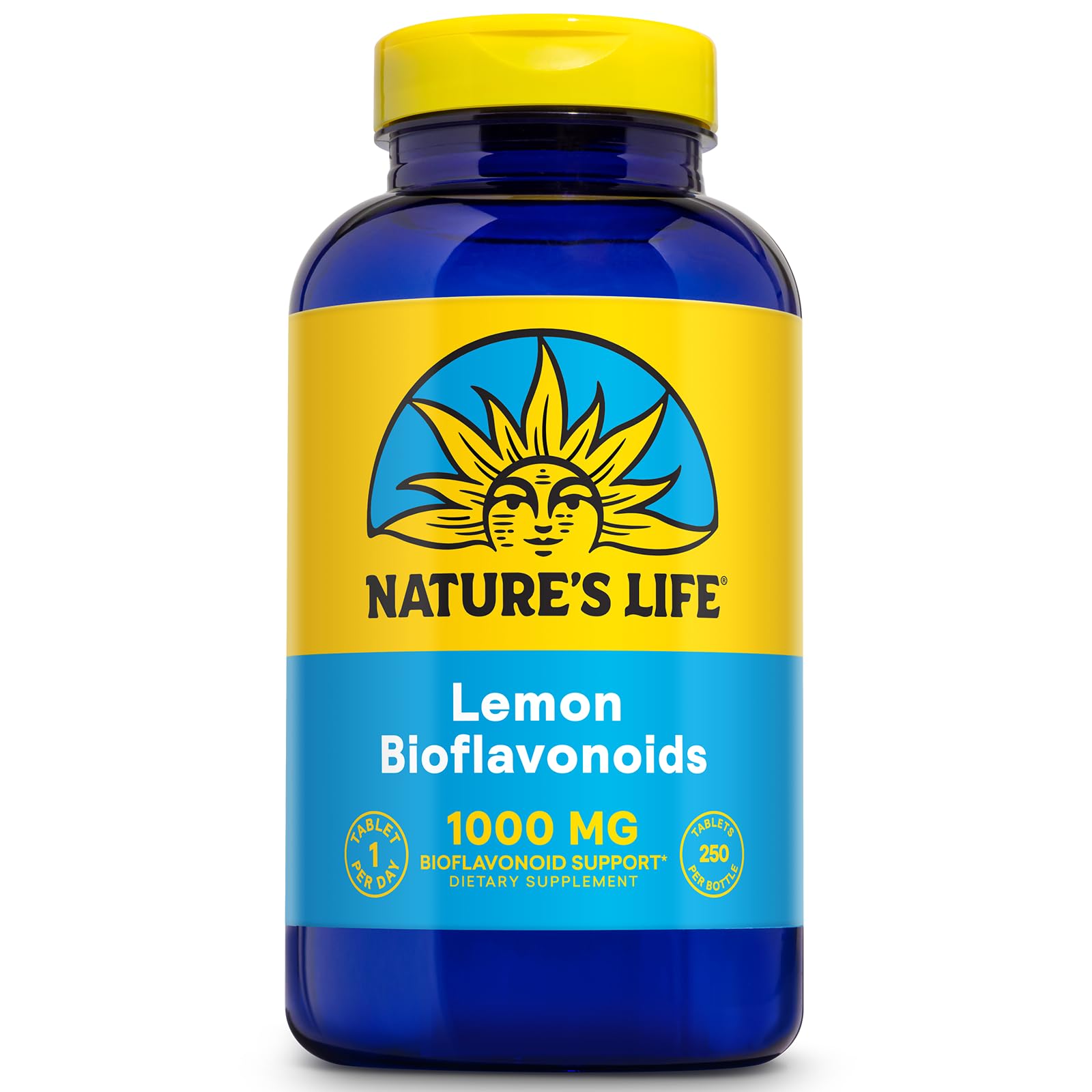 Nature's Life Lemon Bioflavonoids 1000mg Capsule, 250 Count