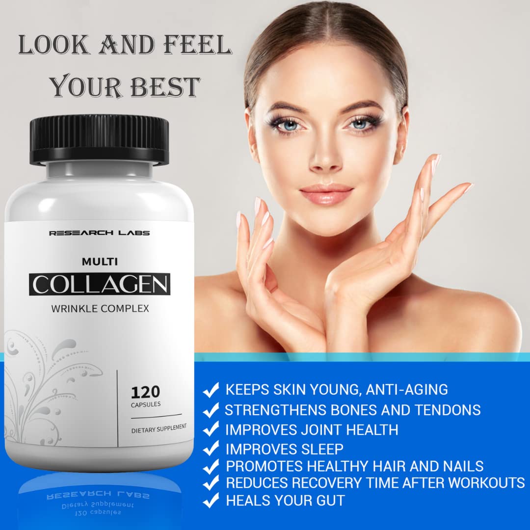 Research Labs Collagen Capsules 240 Capsules
