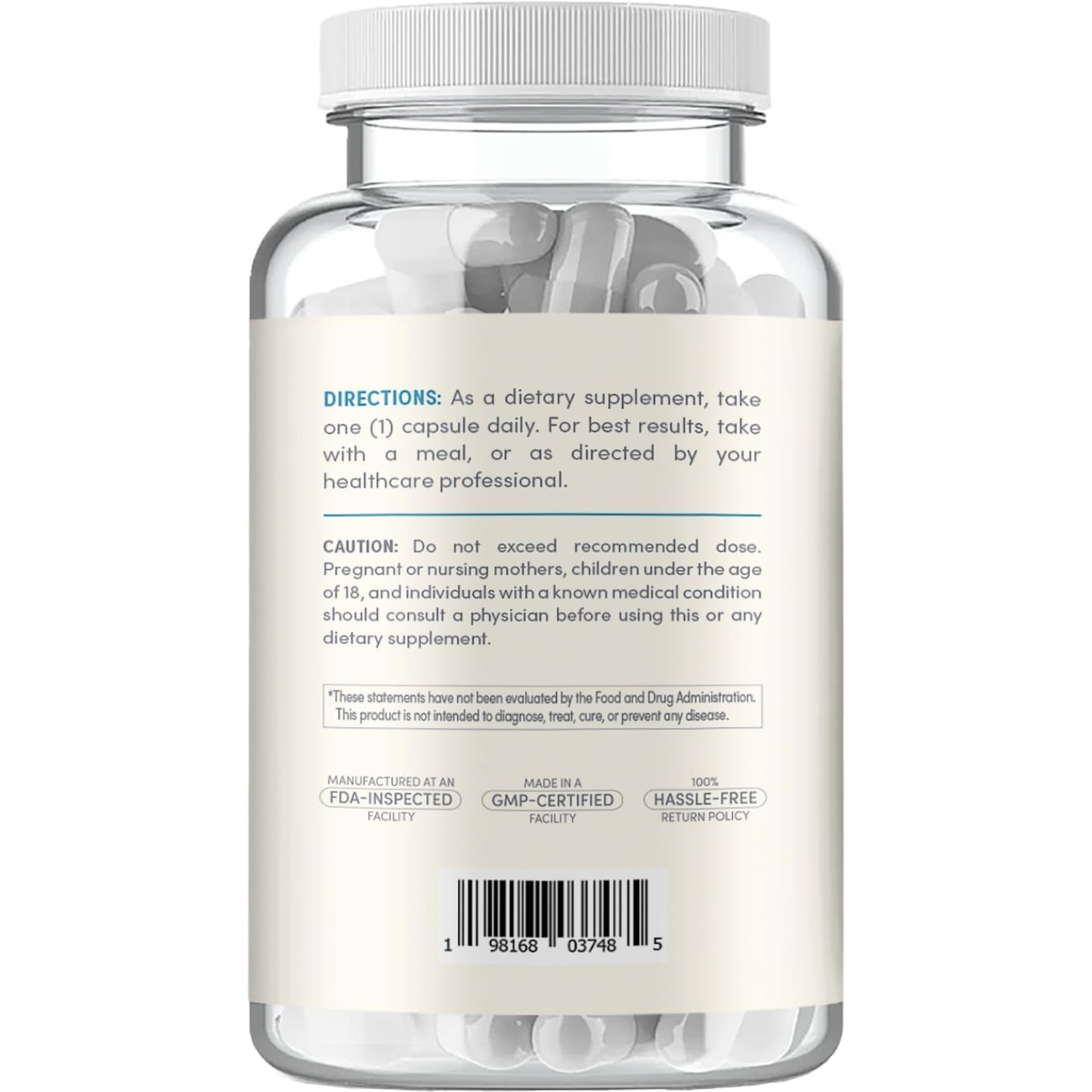 Clear Formulas Nattokinase 4000 FU Enzyme Supplement 200 Capsules