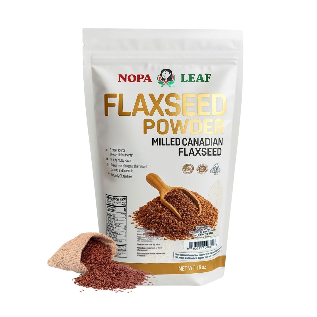 Nopalina Nopa Leaf Flaxseed Powder 1 Ounce