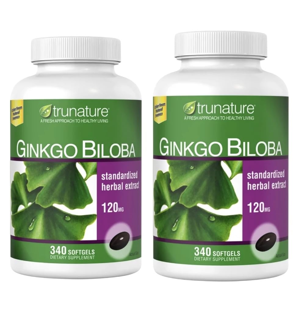 Generic Gingko Biloba 120mg Softgels 340