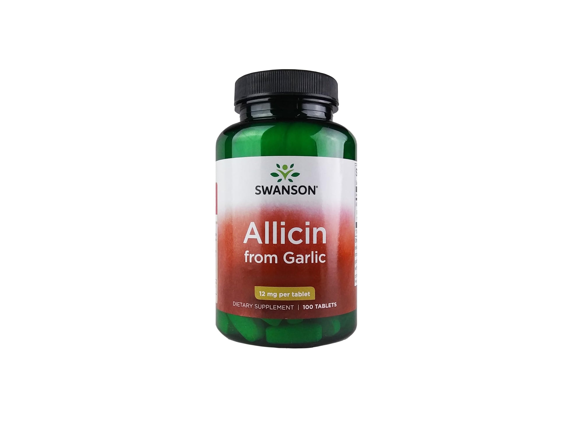 Swanson Allicin from Garlic - 12 mg Tablets, 100 Count