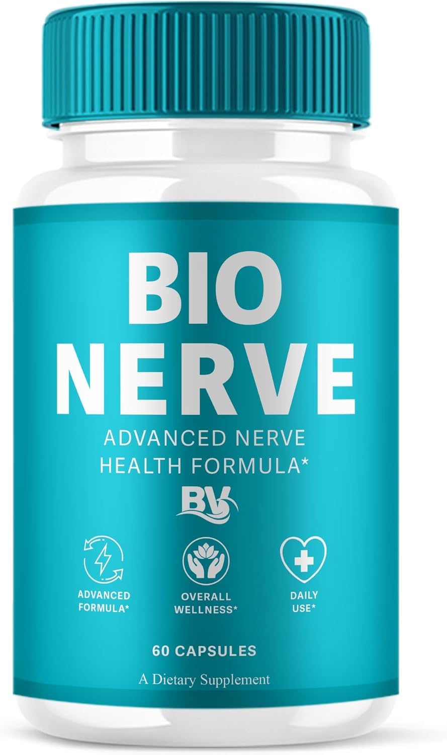 Purvia BioNerve Plus Supplement Capsules, 60 Capsules