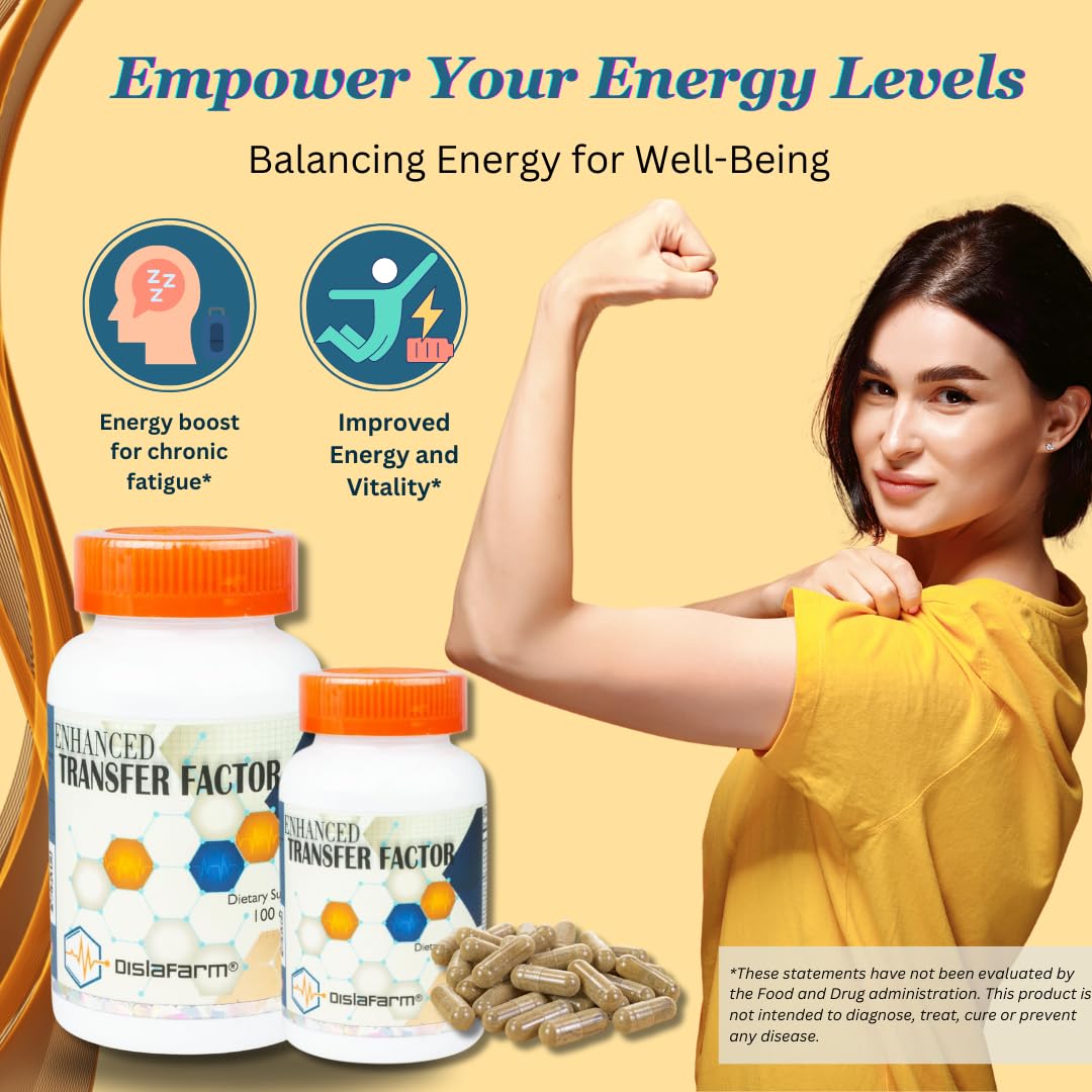 Dislafarm Transfer Factor Enhanced Capsule 100 Count
