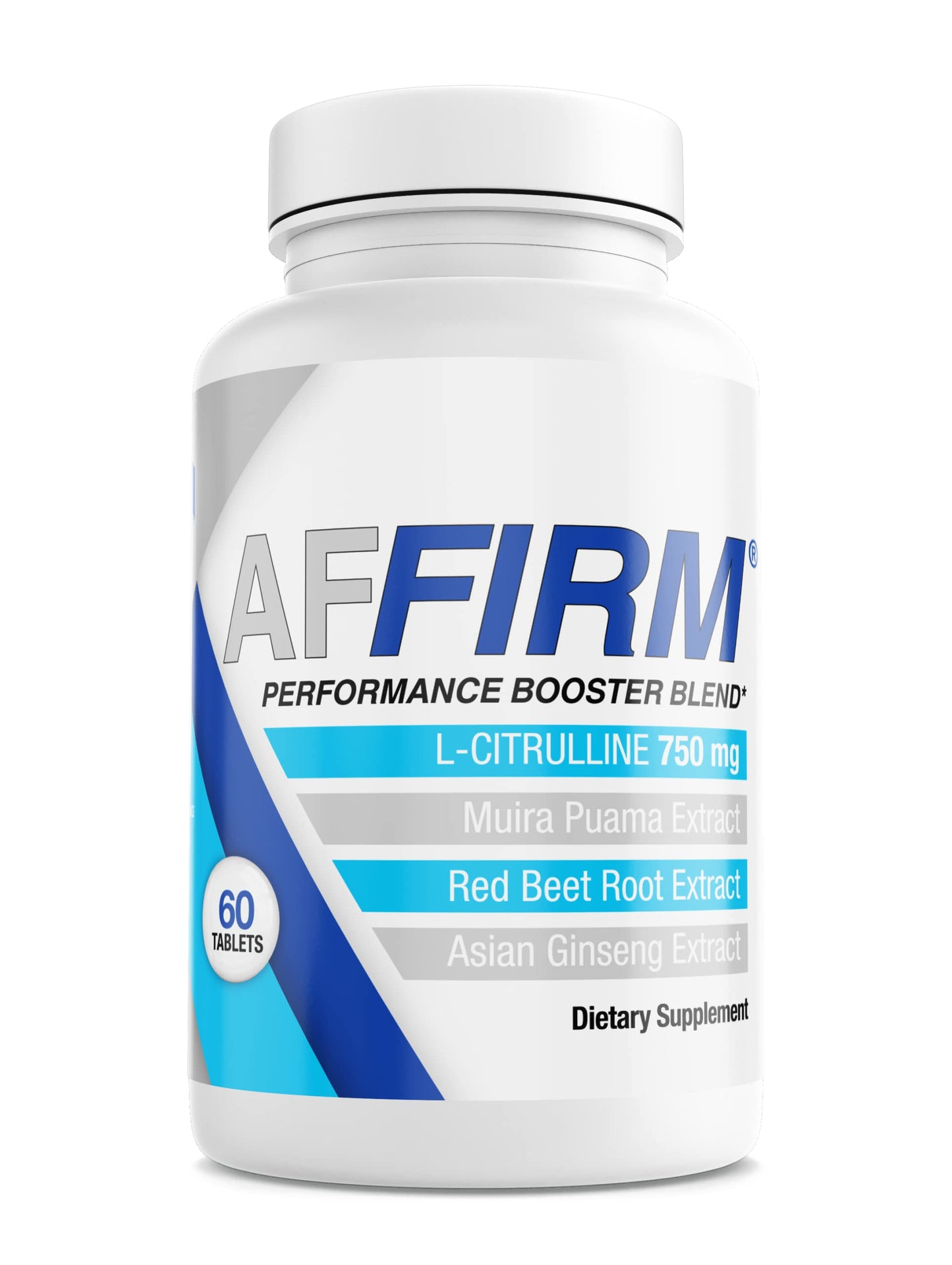 Affirm L-Citrulline Dietary Supplement 750mg 60 Tablets
