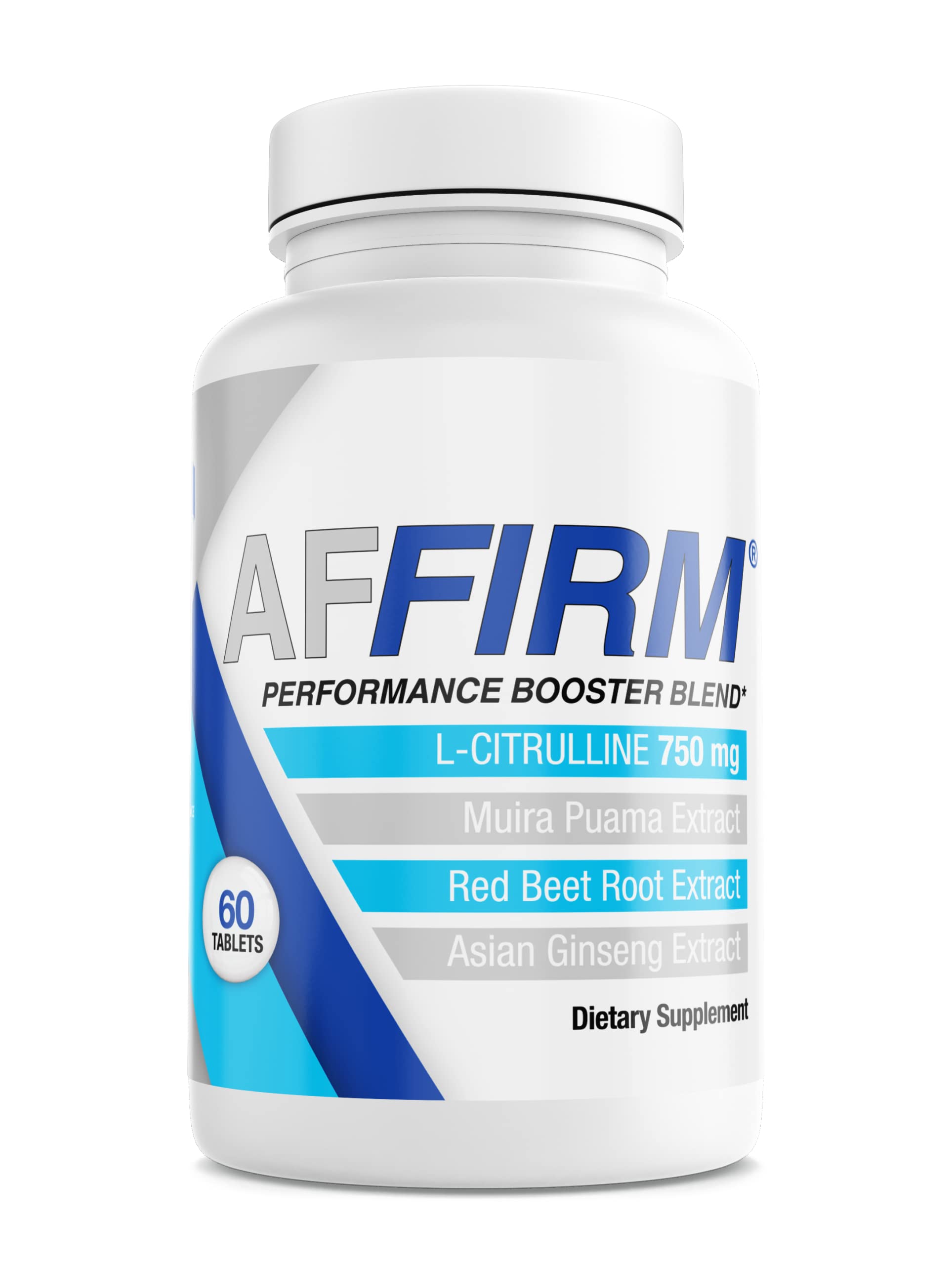 Affirm L-Citrulline Dietary Supplement 750mg 60 Tablets