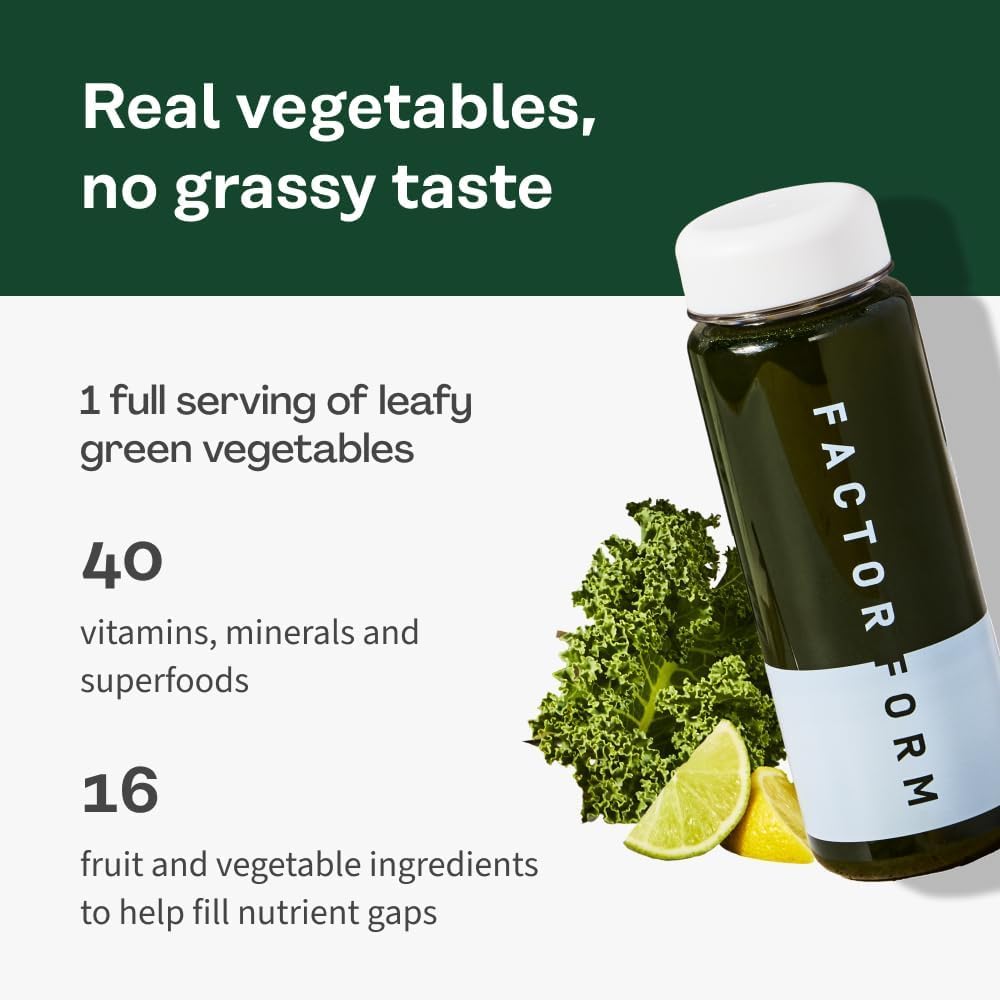 FACTOR FORM Daily Greens Superfood Powder 8.1 oz (Pack of 7)