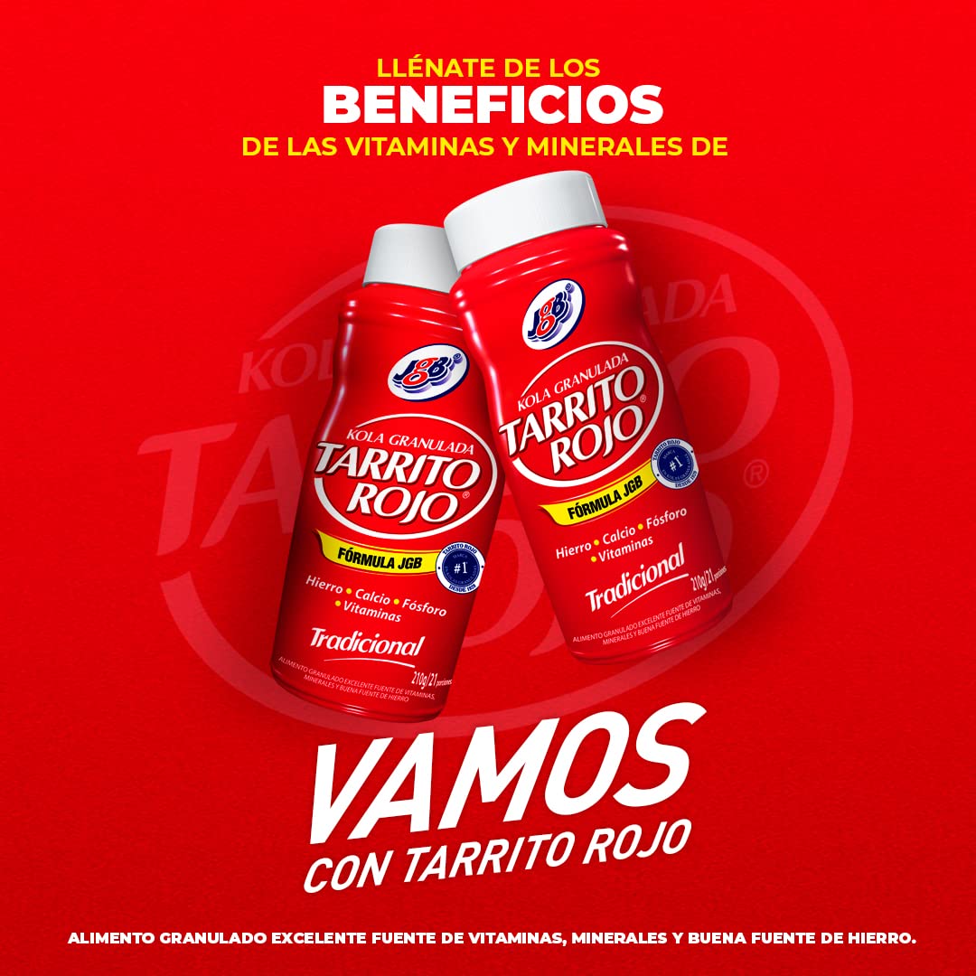 Tarrito Rojo Traditional Kola Granulada Multivitamin Powder, 2 Pack