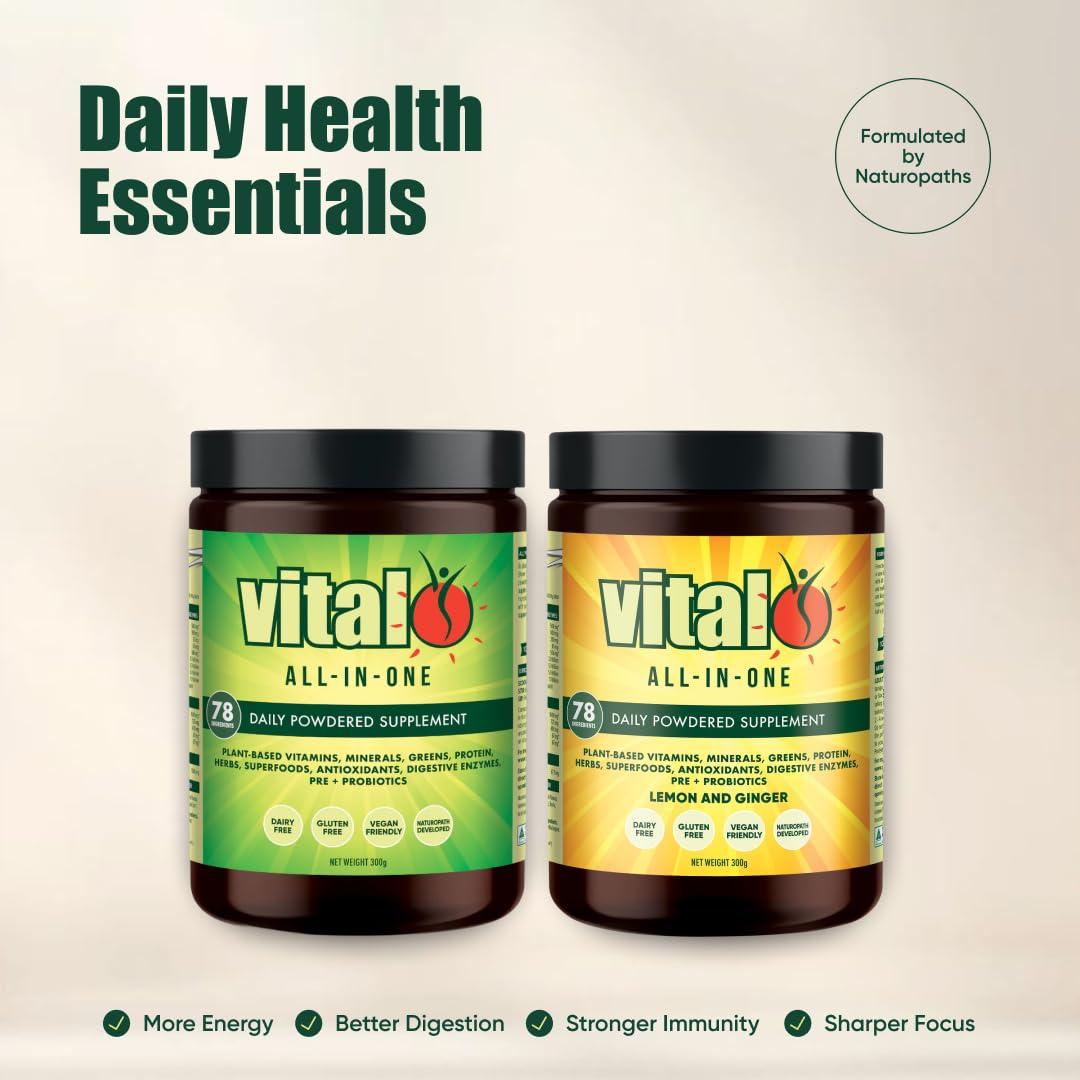 Vital All-in-One Daily Health Supplement Powder 1 Pack, 30 x 10 gm Sachets