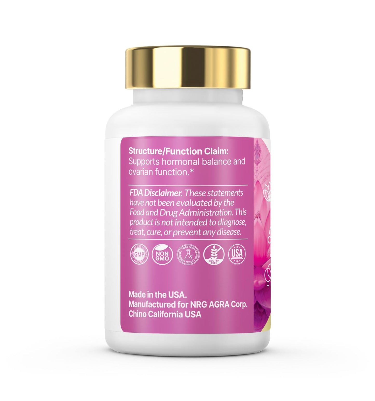 VXICDE Myo-Inositol Capsules, 60 Count