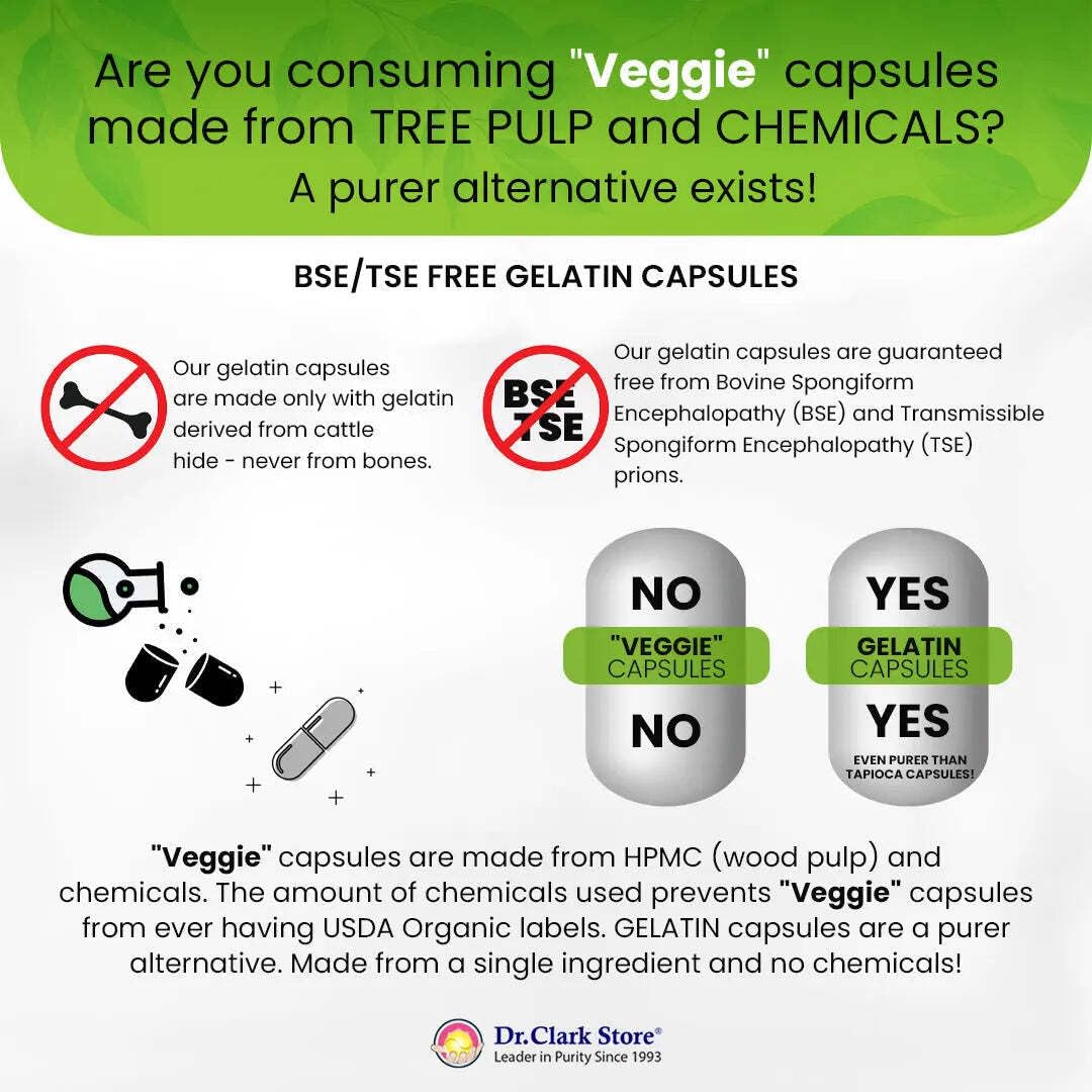 Dr Clark Store Cal-Mag Complete 2:1 Calcium-Magnesium-Vitamin C Capsule 100
