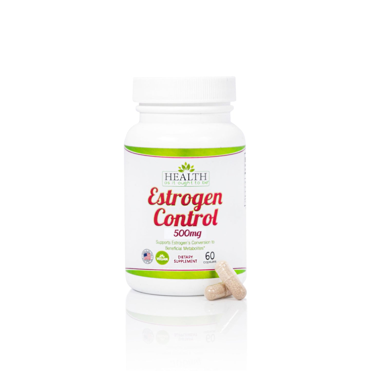 Health As It Ought To Be Estrogen Control Supplement 60 Capsules