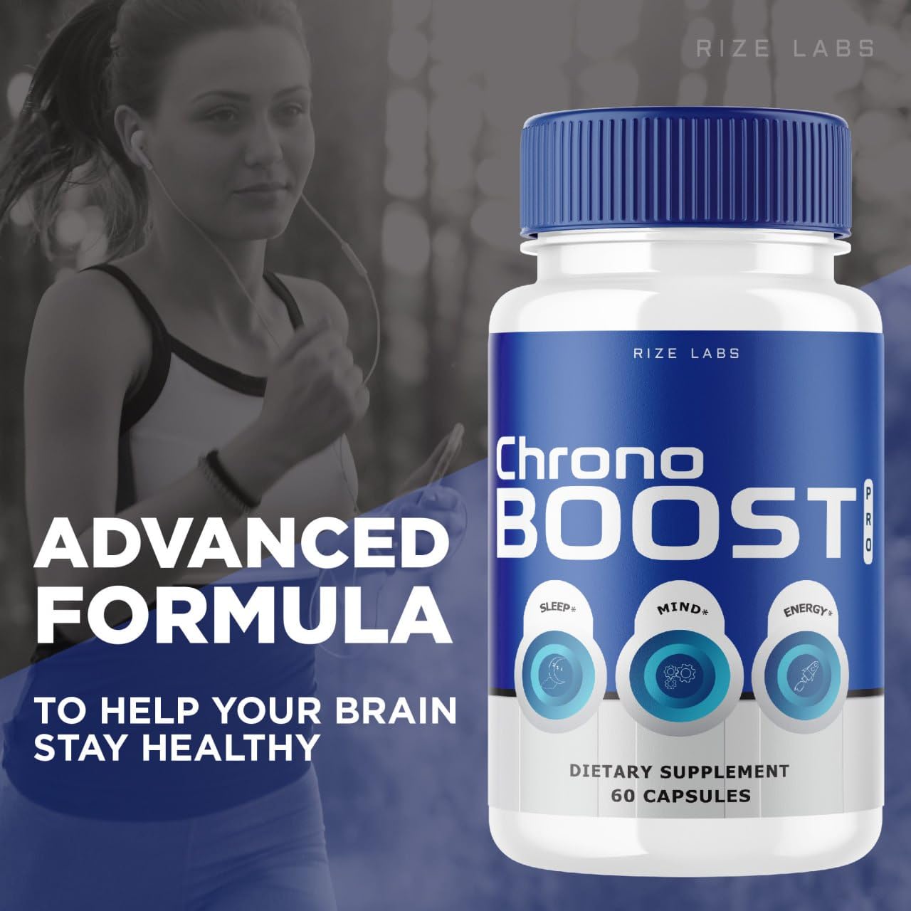 Rize Labs Chrono Boost Pro Capsules 120 Capsules