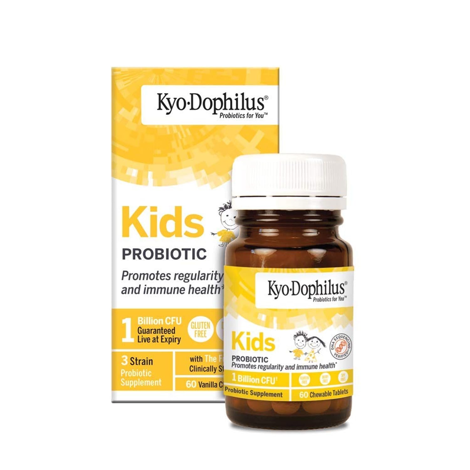 Kyolic Kyo-Dophilus Kids Probiotic Tablet 60 Tablets