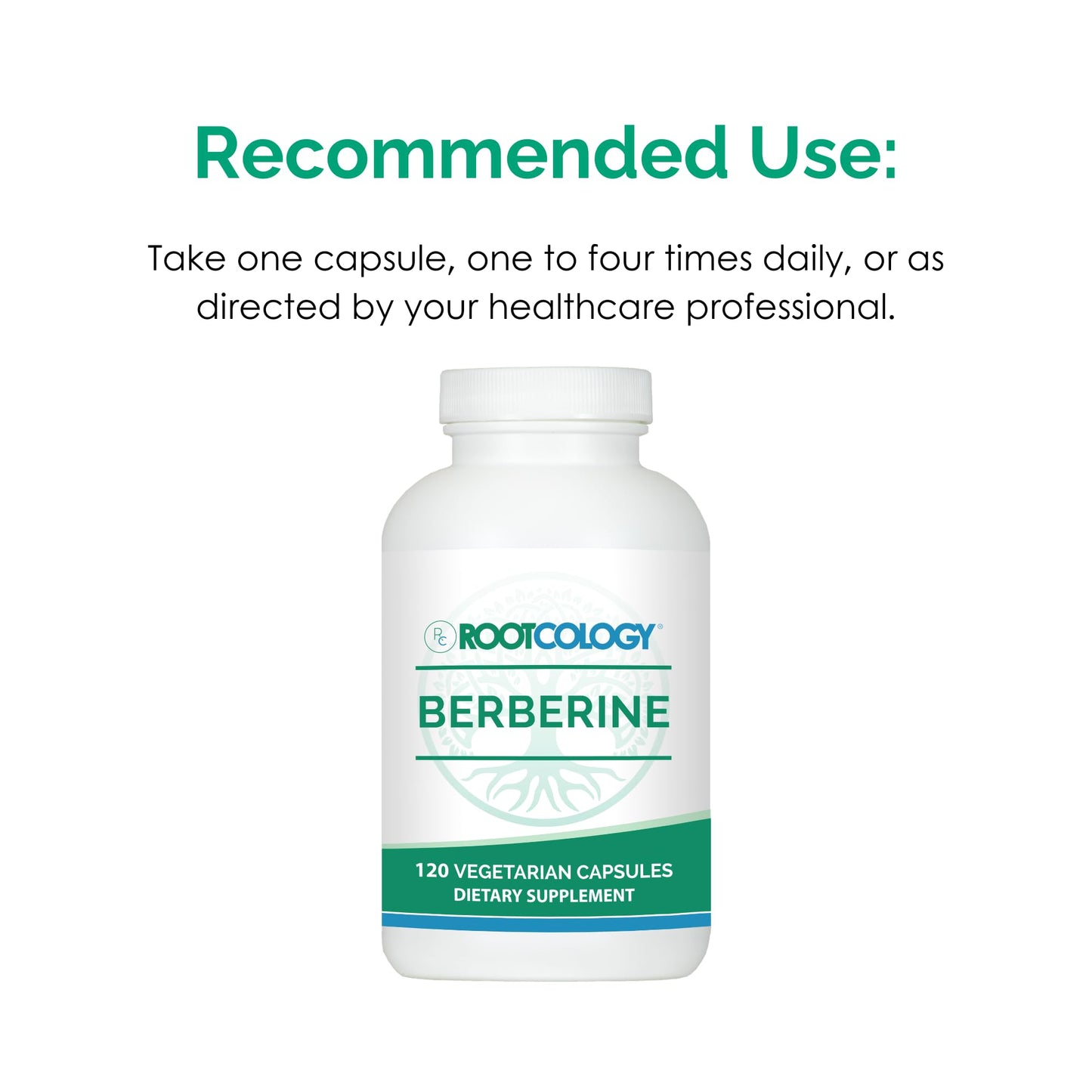 Rootcology Berberine HCl Capsule 120 Capsules