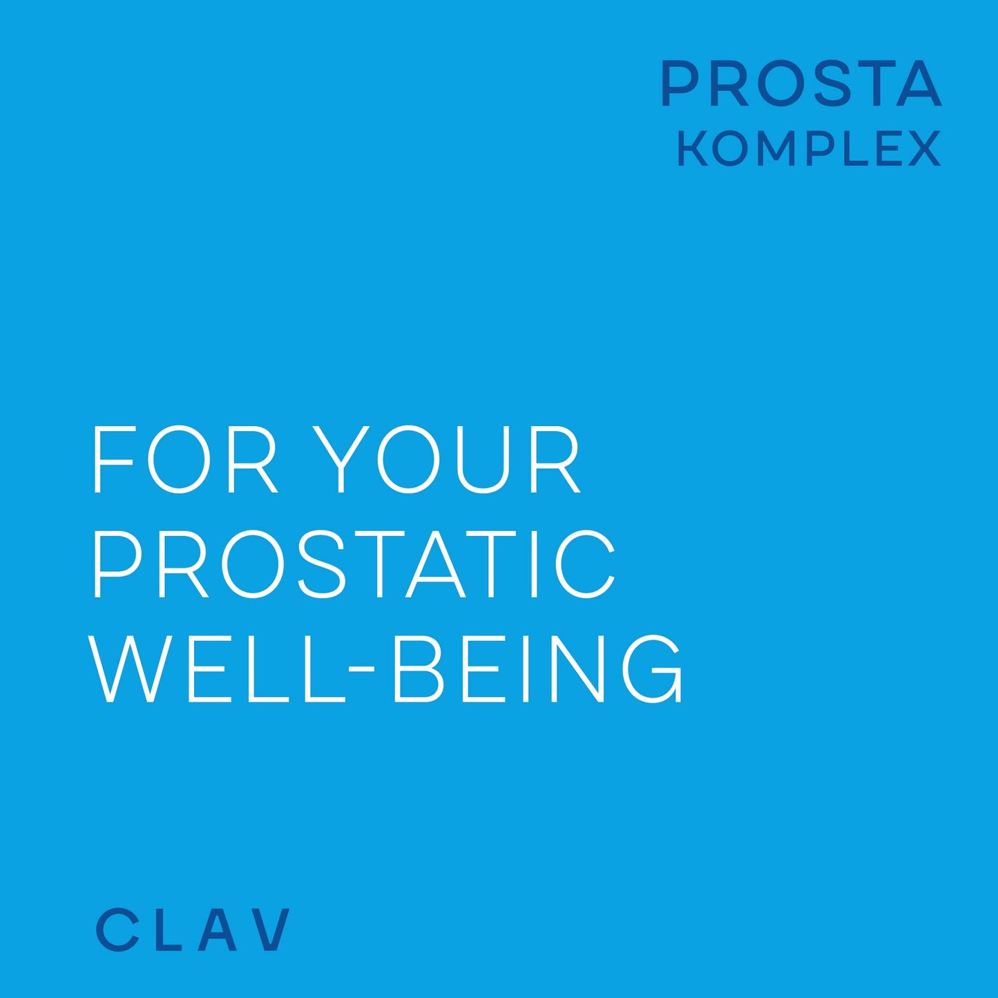 CLAV Prostate Health Supplement for Men with Saw Palmetto, Pumpkin Seed, Black Garlic, Nettle Extract, Zinc & Selenium Capsules, 120 Count