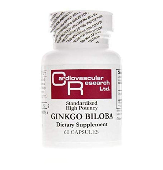 Cardiovascular Research Ginkgo Biloba Tablets 60 Count