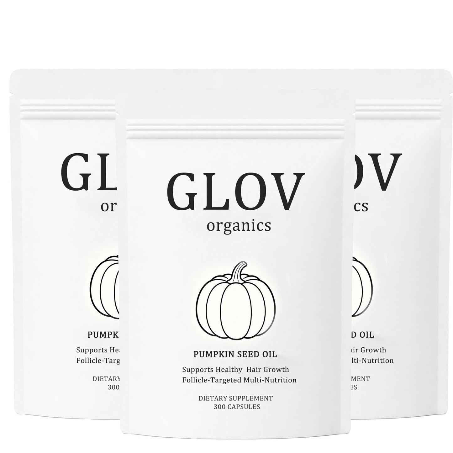 Glov Organics Pumpkin Seed Oil Capsule, 1 Capsule