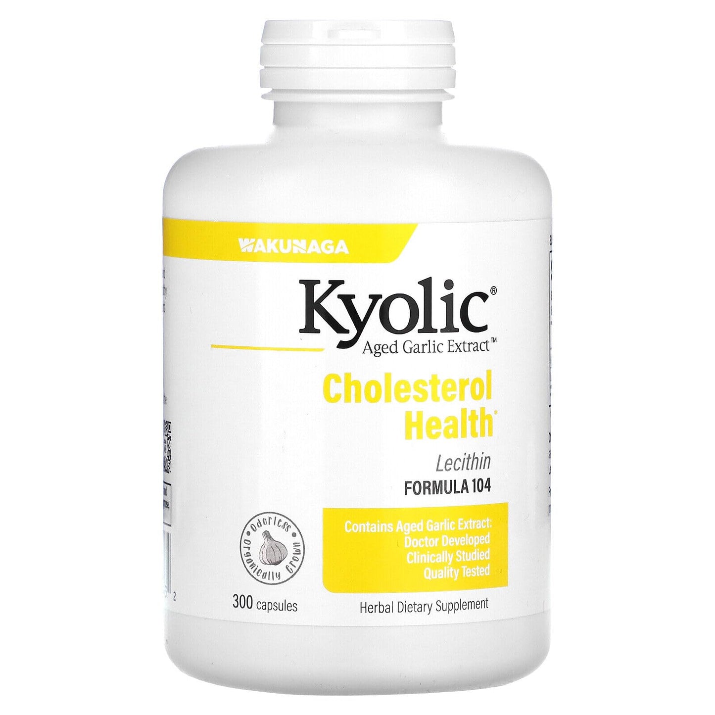 Kyolic Garlic Extract with Lecithin Capsule 1800 Count