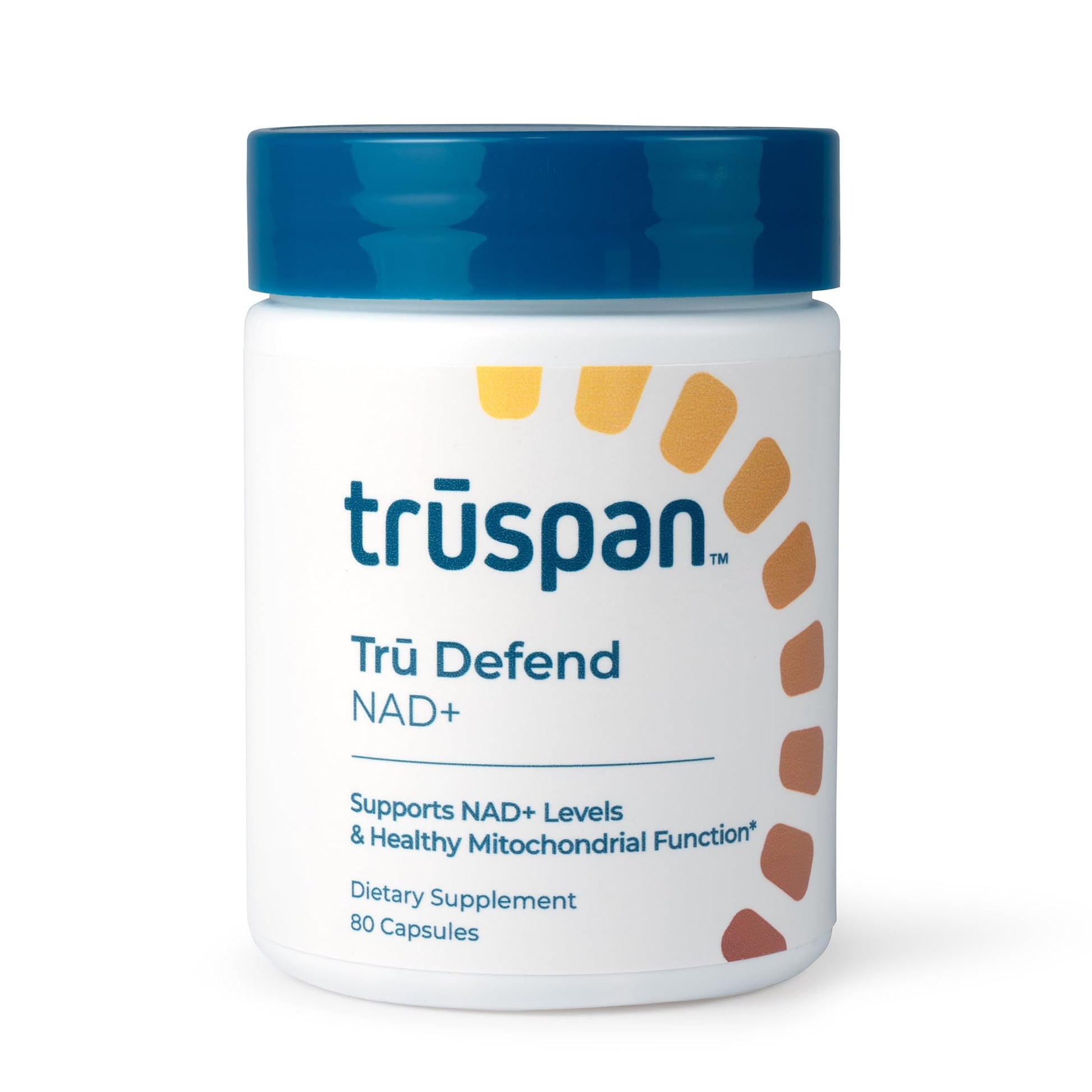 TRŪSPAN Tru Defend NAD+ Supplement Capsule 80 Count