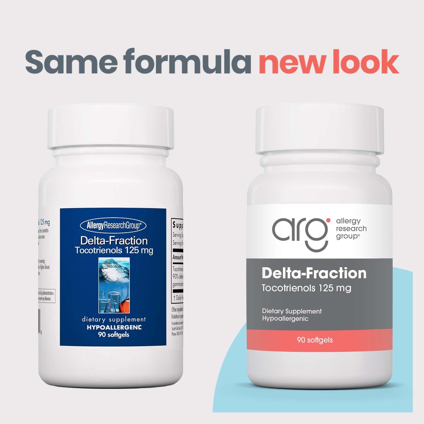 Allergy Research Group Delta-Fraction Tocotrienols Softgels, 90 Count