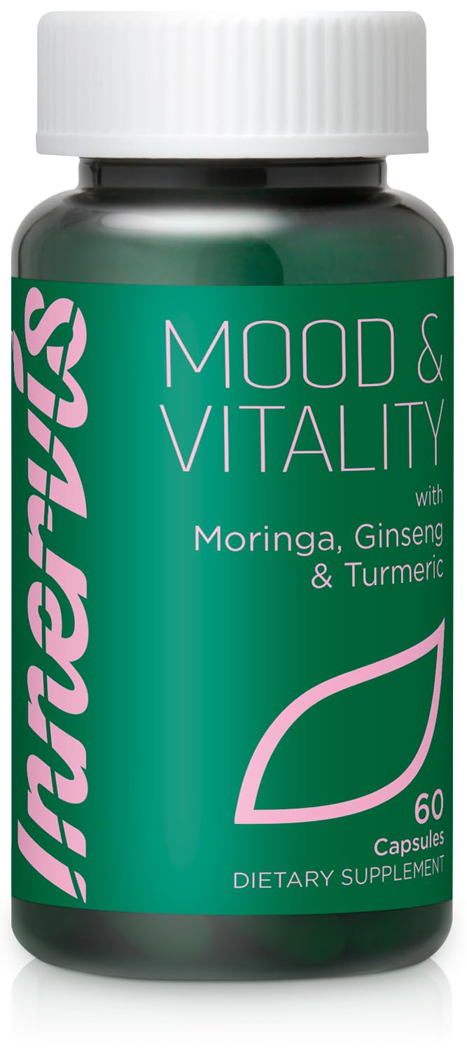 INNERVISNUTRITION Mood & Vitality Supplement for Women – Energy, Focus & Balance Capsules, 60 Capsules