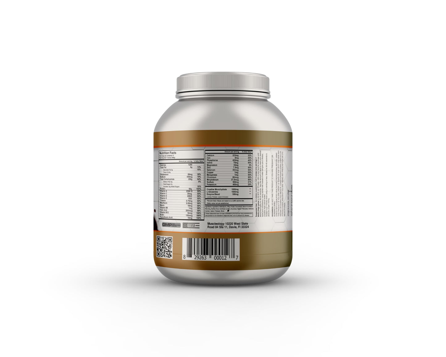 MUSCLEOLOGY Weight Gainer Whey Protein Powder Muscle Builder for Men & Women Powder 1