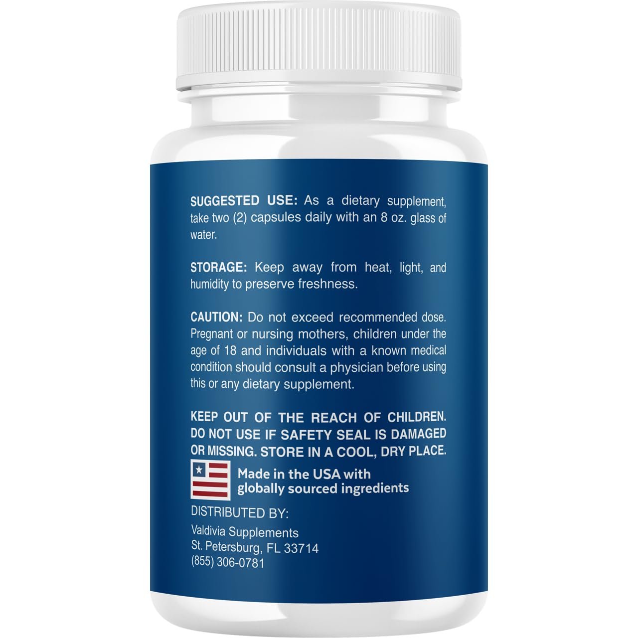Valdivia Nerve Ease Capsules 60 Capsules