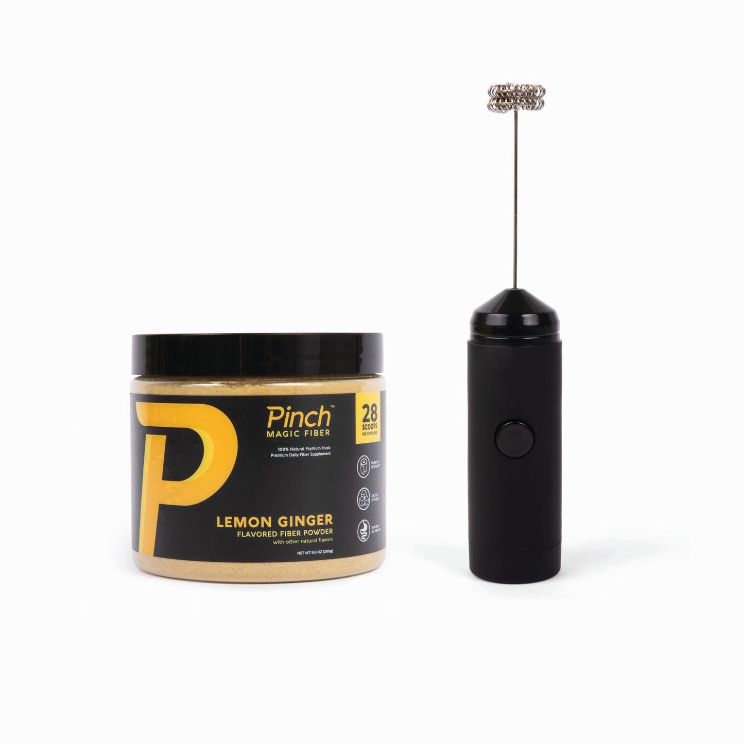 Pinch Magic Fiber Powder & Mixer Set